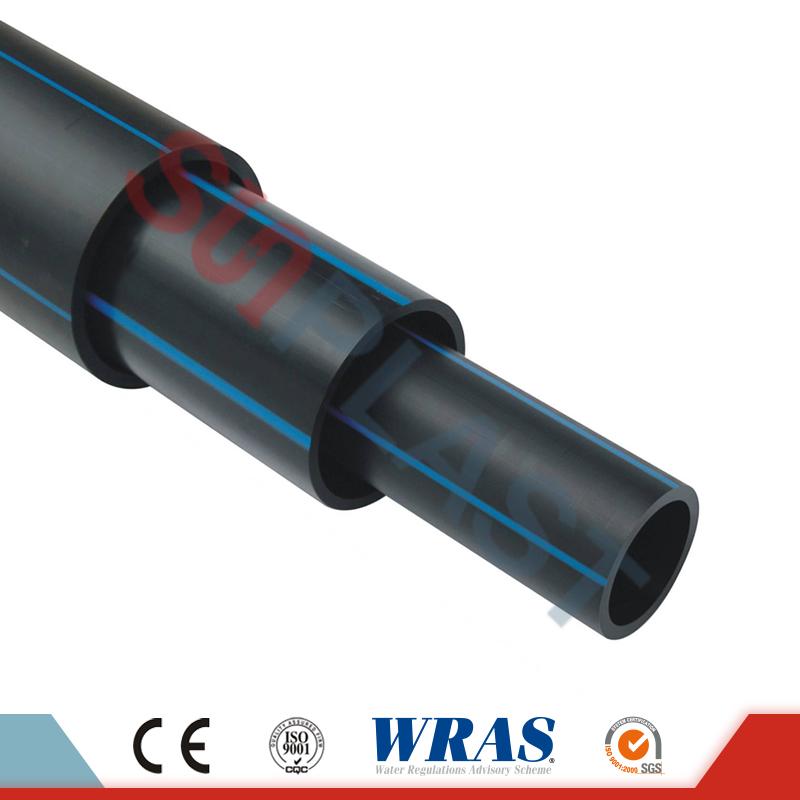 Pipa HDPE (Pipa Poly) Berwarna Hitam / Biru Untuk Penyediaan Air